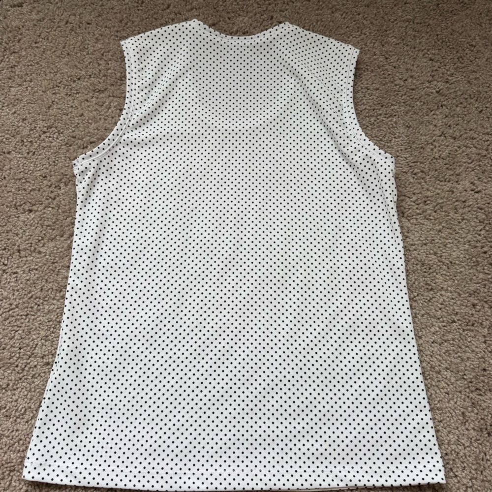 DKNY Tank Top Small Black & White Polka Dots - Picture 7 of 7